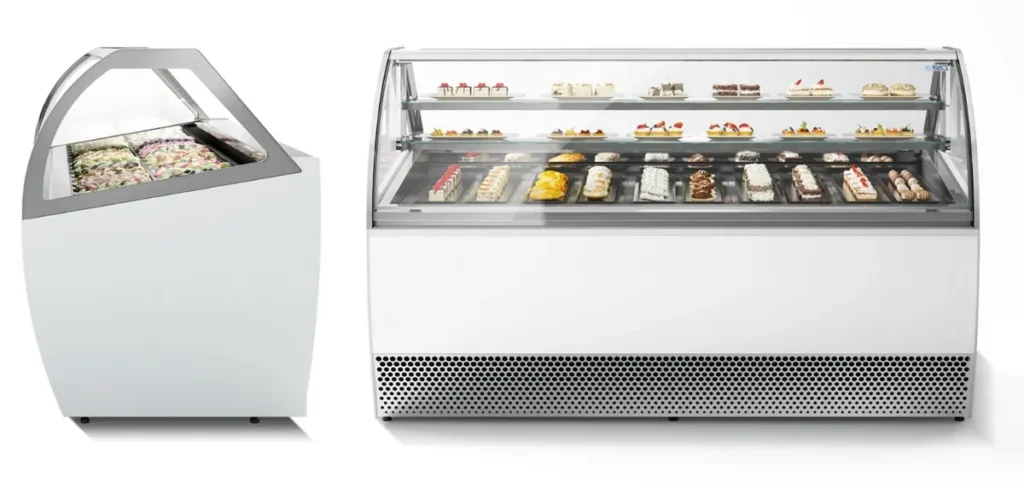 Millennium JX Gelato Display Cabinet 9 ISA Visibility: A 7-degree well and even LED light