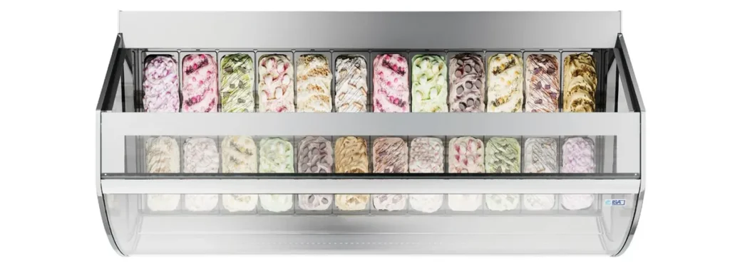 Millennium JX Gelato Display Cabinet 13 ISA Customisation: Any RAL colour