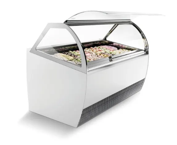 Millennium JX Gelato Display Cabinet 15 ISA Cleaning: Easy access to the well