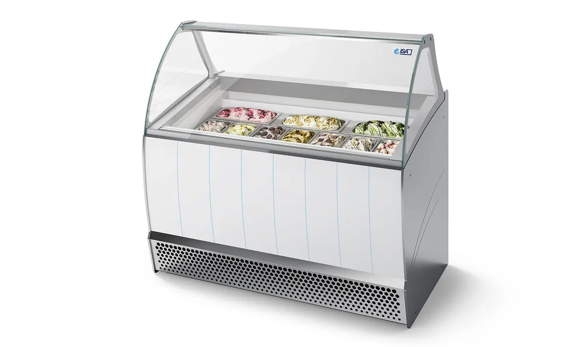 Bermuda Ice Cream Display Cabinet 2 ISA Bermuda ice cream display cabinet