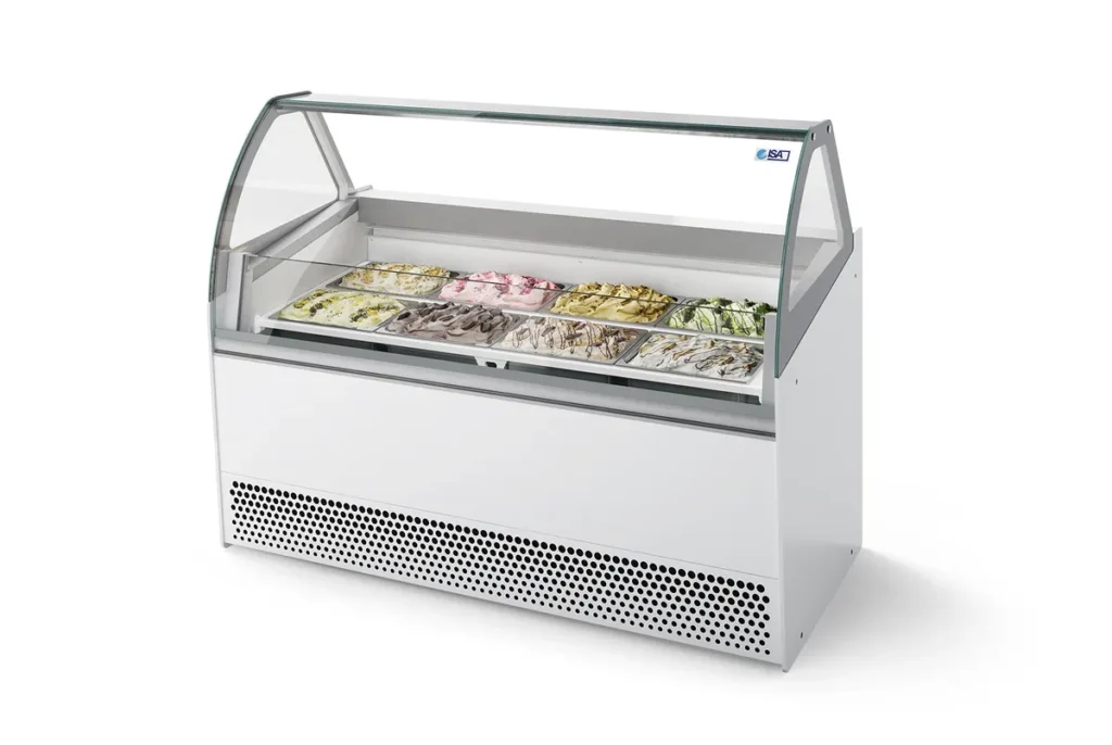 Bermuda View Ice Cream Display Cabinet 6 ISA Construction: More product on view