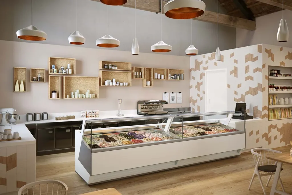 Diva Gelato Display Cabinet 4 ISA Diva gelato display cabinet