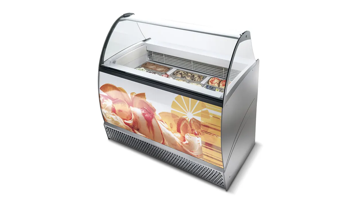 Isabella 10 LX Ice Cream Display Cabinet 2 ISA Isabella LX ice cream display cabinet