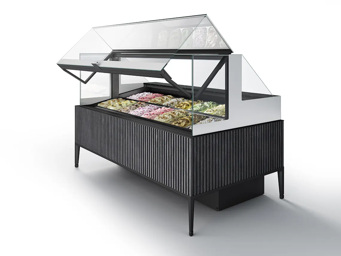 Pentagram Display Gelato Display Cabinet 2 ISA Pentagram Display gelato display cabinet