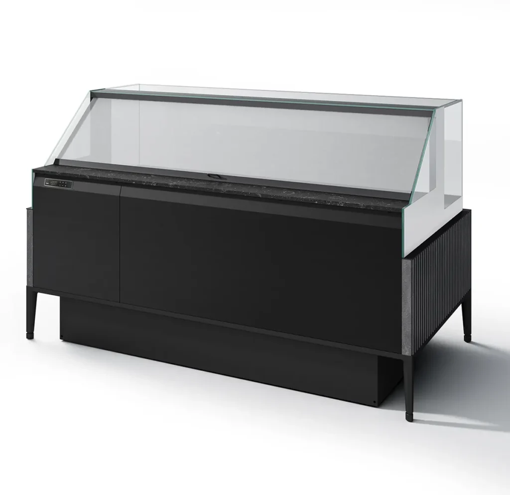 Pentagram Display Gelato Display Cabinet 12 ISA Channelling: Continuous linear runs