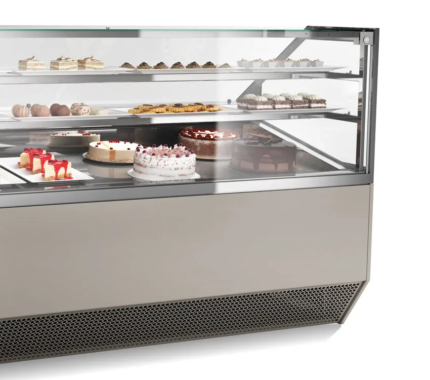 Supercapri Pastry Display Cabinet 7 ISA Design: Simple and practical