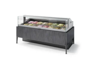 ISA Pentagram Display Gelato Display Cabinet