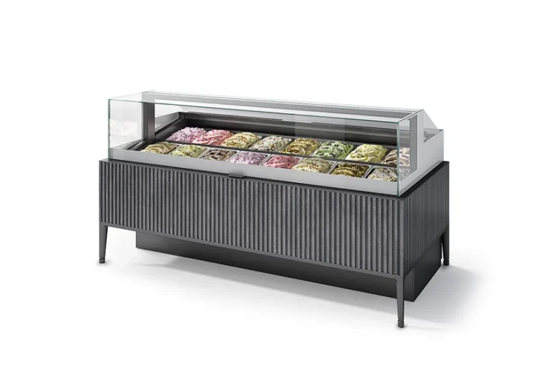 ISA Pentagram Display Gelato Display Cabinet