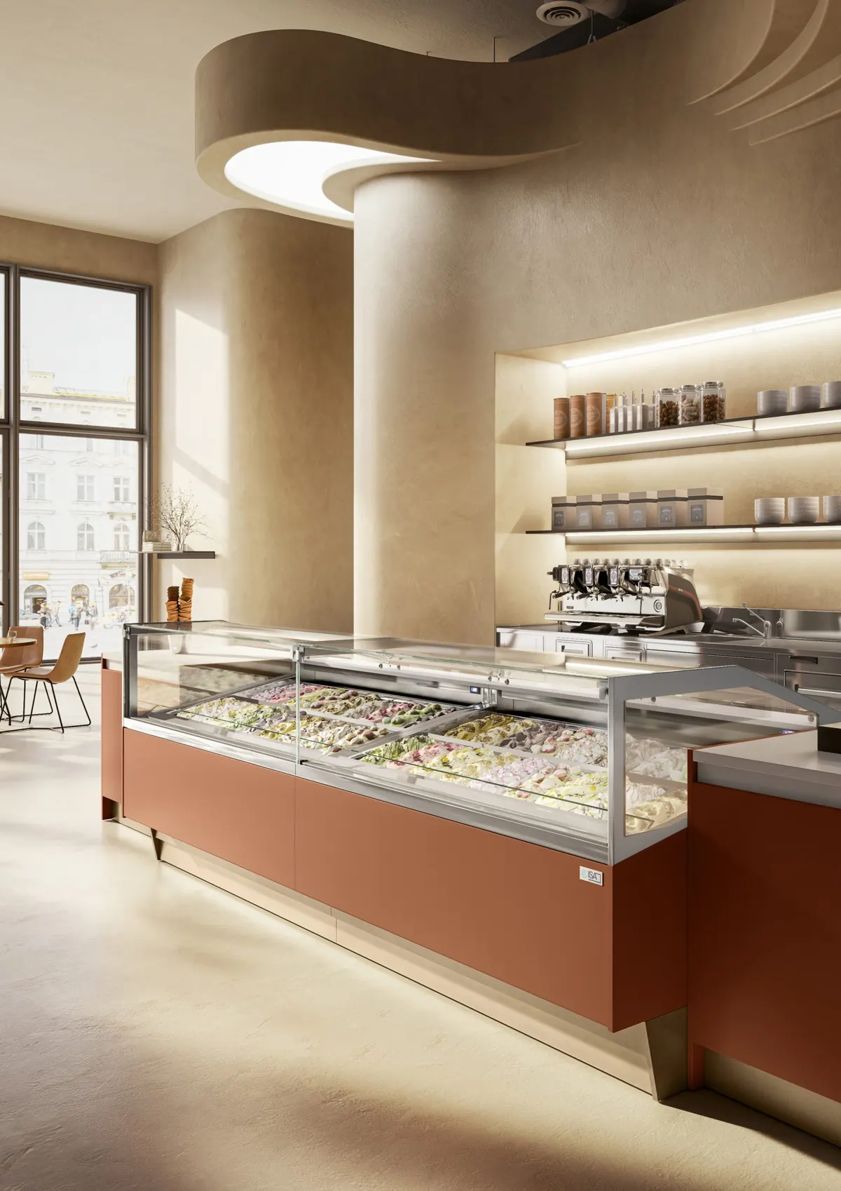 Supercapri Gelato Display Cabinet 2 ISA Supercapri gelato display cabinet