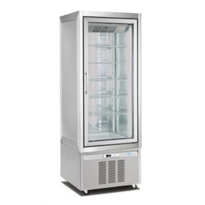 Longoni Classica frozen dessert vertical display cabinet, 70 cm, glass door