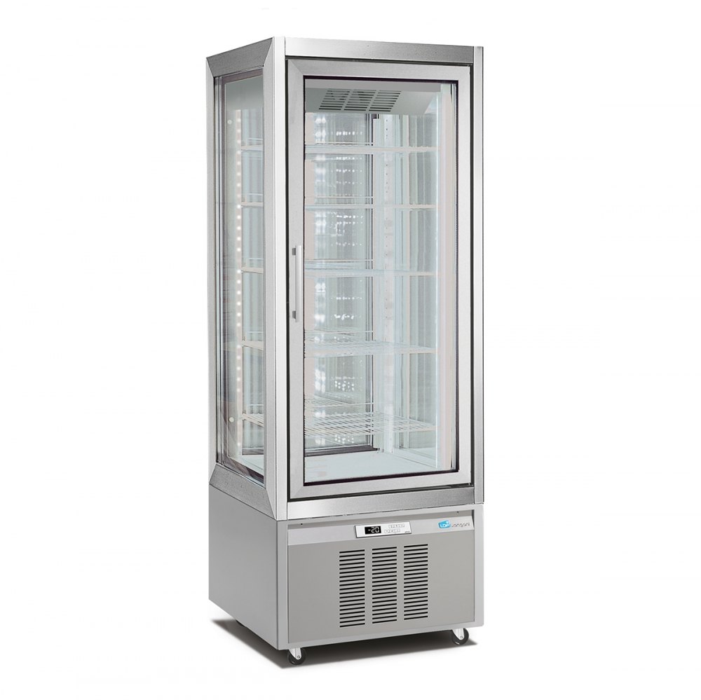 Longoni Vertical Display Cabinets 2 Longoni 3700 · 4 glass sides