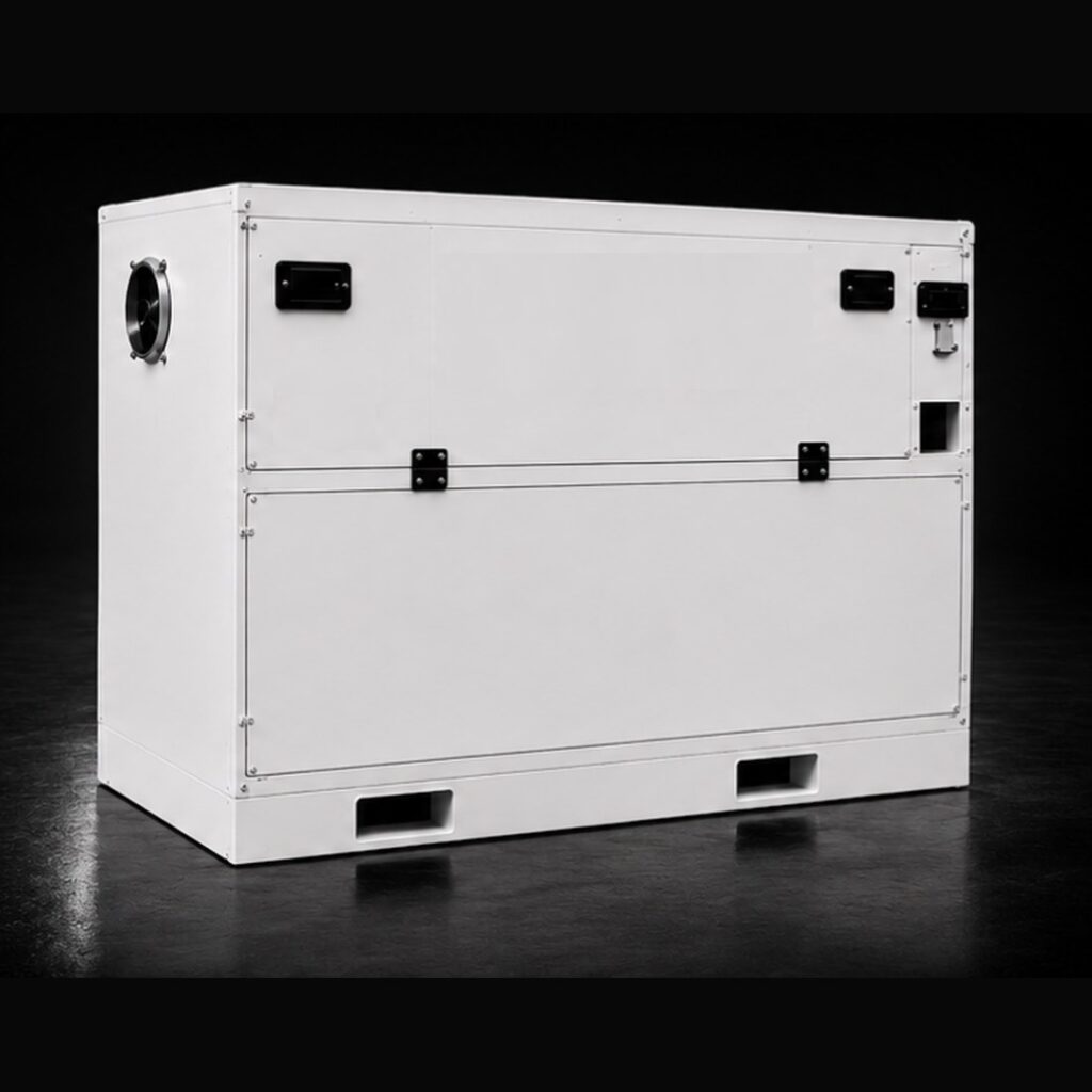 Battery Systems 1 Majors Group mobile battery system enclosure for food vans and ice cream vans