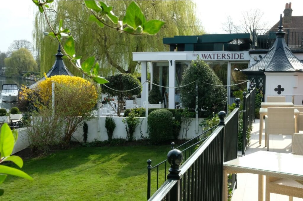 Michel Roux and The Waterside Inn: Seven Decades of Carpigiani 1 The entrance to The Waterside Inn