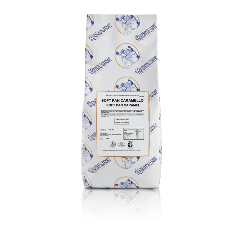 Pan Caramel Soft Serve Mix, Rubicone N728 packaging