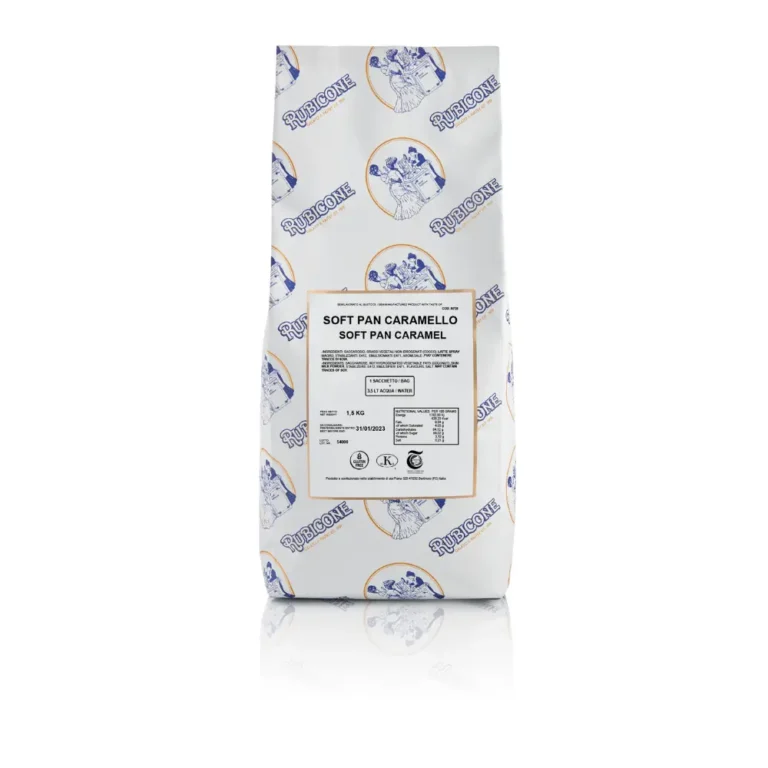 Pan Caramel Soft Serve Mix, Rubicone N728 packaging