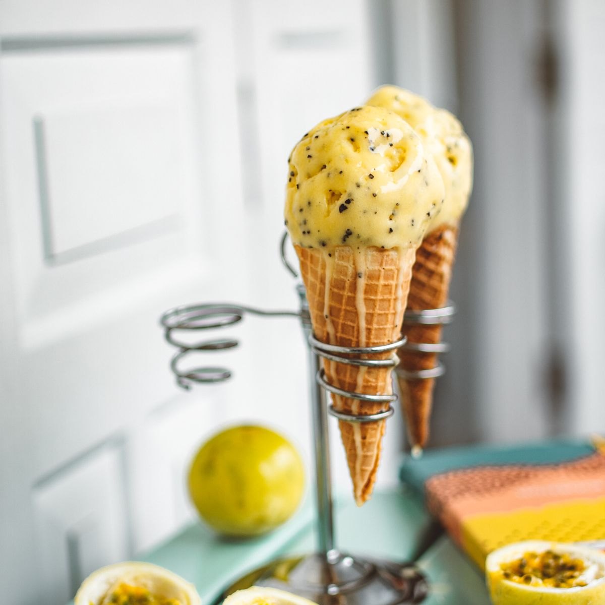 Passion Fruit Paste 2 Passion fruit gelato made with Rubicone ingredients