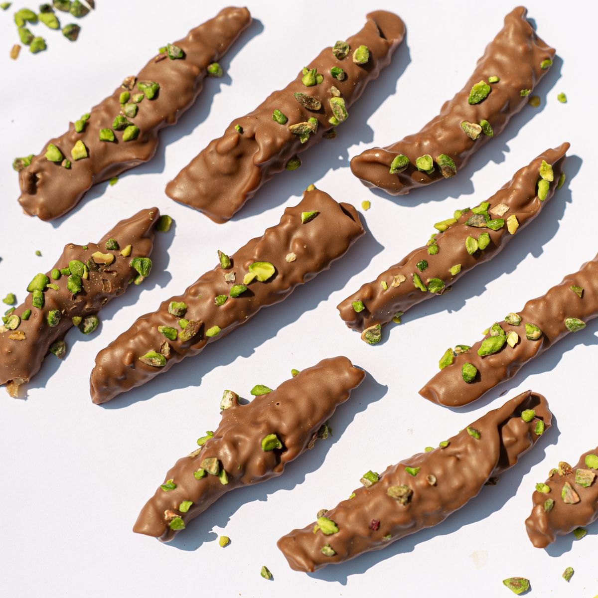 Pistachio Chocolate Spread Sauce 3 Pistachios and chocolate
