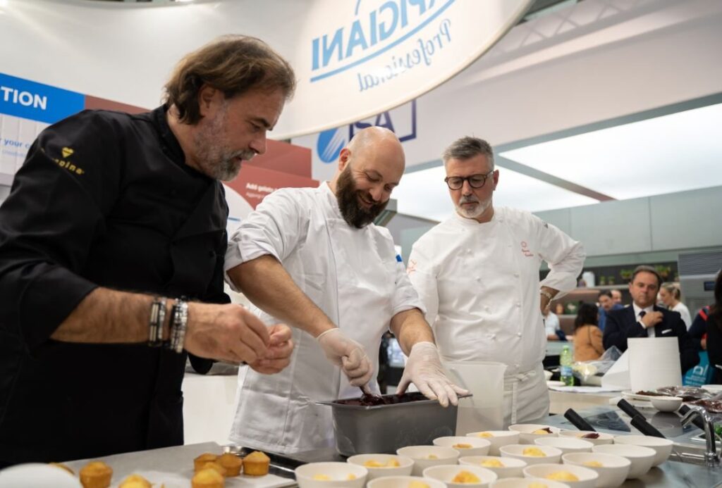 Simone Bonini and Gianni Tarabini on Gelato and Local Ingredients 3 Bonini and Tarabini in the kitchen