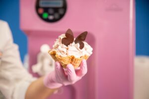 Spring Soft Serve: A Rose and Honey Concept for Tea Rooms