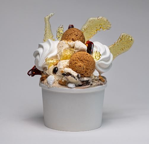 UK Finalists Named for the Gelato Festival World Masters 2 Salted Amaretto gelato by Fabiano Franzoso of Cremoloso Gelato, London