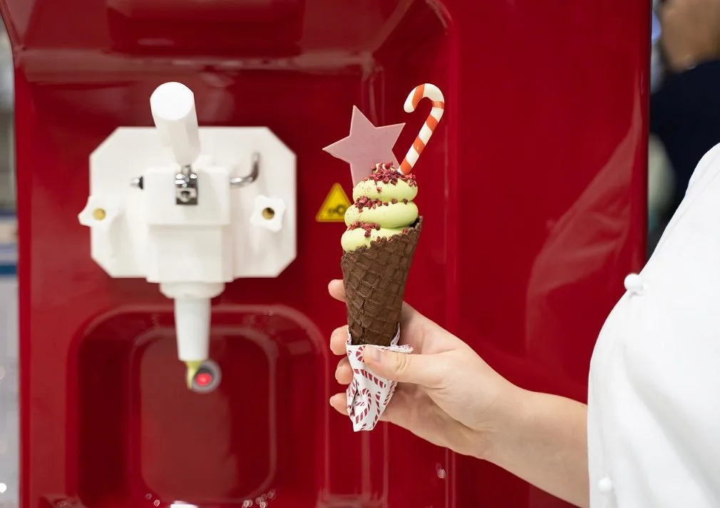 XMatcha soft serve machine detail