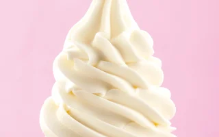 vanilla soft ice cream