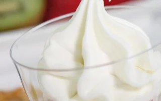 Soft serve ice cream